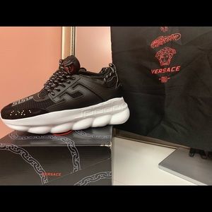 Versace Chain Reaction Sneakers